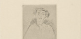 Hans Purrmann. Portrait of Mrs. Hardt von H&ouml;sslin (Bildnis Frau Hardt von H&ouml;sslin). (1915)