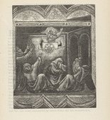 Franz E. Hecht. From the Legend of St. Francis (After Taddeo Gaddi) (Aus der Legende des hl. Franz [Nach Taddeo Gaddi]) (plate, after p. 70) from Ganymed. Bl&auml;tter der Mar&eacute;es-Gesellschaft, vol. 4. 1922