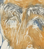 Ernst Ludwig Kirchner. Father M&uuml;ller (Vater M&uuml;ller). (1918)