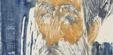 Ernst Ludwig Kirchner. Father M&uuml;ller (Vater M&uuml;ller). (1918)