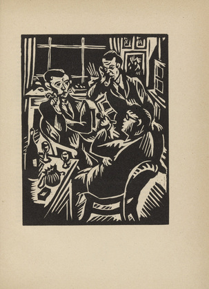 Max Unold. In Memoriam Ren&eacute; Beeh (plate, preceding p. 287) from Ganymed. Bl&auml;tter der Mar&eacute;es-Gesellschaft, vol. 4 (1922). 1922