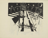 Siegfried Schott. Death (Der Tod) from the periodical K&uuml;ndung, vol. 1, no. 7, 8 (July, August 1921). 1921