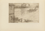 Adolf Ferdinand Schinnerer. Crossing (&Uuml;berfahrt) (plate, after p. 160) from Ganymed. Bl&auml;tter der Mar&eacute;es-Gesellschaft, vol. 5. 1925 (print executed 1923)