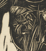 Ernst Ludwig Kirchner. Father M&uuml;ller (Vater M&uuml;ller). (1918)