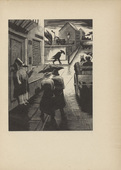 Otto N&uuml;ckel. Rainy Weather (Regenwetter) (plate, after p. 224) from Ganymed. Bl&auml;tter der Mar&eacute;es-Gesellschaft, vol. 5. 1925 (print executed 1924)