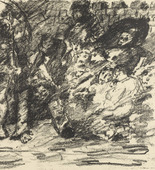Lovis Corinth. The Bearing of the Cross (Kreuztragung). (1923)