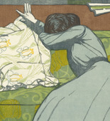 Maximilian Kurzweil. Pillow (Der Polster) from the Annual Print Portfolio (Jahresmappe) of the Gesellschaft f&uuml;r vervielf&auml;ltigende Kunst. (1903)