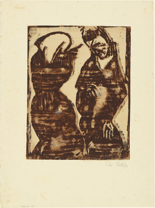 Christian Rohlfs. It Was You (Du bist's gewesen). (1922)