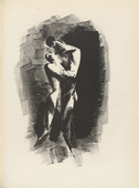 Edwin Scharff. The Brothers (Die Br&uuml;der) (plate, after p. 118) from the periodical Genius. Zeitschrift f&uuml;r werdende und alte Kunst, vol. 3, no. 1. 1921 (print executed 1920)