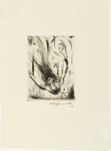 Walter Gramatt&eacute;. Plunge Into Infinity: Plate IV for Der Rebell (Der Sturz in die Unendlichkeit: Blatt IV zur Der Rebell) from the periodical Marsyas , no. 5 (Sum 1918). 1918