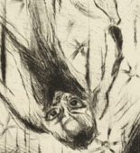 Walter Gramatt&eacute;. Plunge Into Infinity: Plate IV for Der Rebell (Der Sturz in die Unendlichkeit: Blatt IV zur Der Rebell) from the periodical Marsyas , no. 5 (Sum 1918). 1918