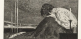 Max Klinger. Yearnings (W&uuml;nsche) (plate III) from A Glove, Opus VI (Ein Handschuh, Opus VI). 1881 (print executed 1880)