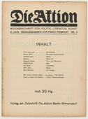 Die Aktion, vol. 3, no. 9. February 26, 1913