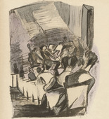 Rudolf Grossmann. Concert (Konzert) (plate facing page 167) from the periodical Kunst und K&uuml;nstler, vol. 16, no. 5 (Feb 1918). 1918 (print executed 1917)