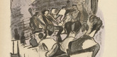 Rudolf Grossmann. Concert (Konzert) (plate facing page 167) from the periodical Kunst und K&uuml;nstler, vol. 16, no. 5 (Feb 1918). 1918 (print executed 1917)