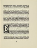 Karl Schmidt-Rottluff. Ornamental initial 'O' from the periodical K&uuml;ndung, vol. 1, no. 4, 5, 6 (April, May, June 1921). 1921 (executed 1920)