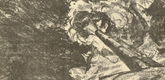 Ulrich H&uuml;bner. On the High Seas (Auf hoher See) (plate, p. 101) from the periodical Kriegszeit. K&uuml;nstlerflugbl&auml;tter, vol. 1, no. 25 (3 Feb 1915). 1915