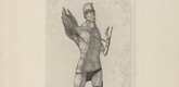 Paul Klee. Der Held mit dem Fl&uuml;gel (The Hero with the Wing) from the series Inventions (Inventionen). 1905