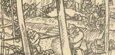 Max Unold. Before a French Country House (Vor einem franz&ouml;sischen Landhaus) (plate, p. 109) from the periodical Kriegszeit. K&uuml;nstlerflugbl&auml;tter, vol. 1, no. 27 (17 Feb 1915). 1915