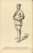 Max Liebermann. The Wounded One (Der Verwundete) (in-text plate, p. 110) from the periodical Kriegszeit. K&uuml;nstlerflugbl&auml;tter, vol. 1, no. 27 (17 Feb 1915). 1915