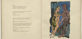 Oskar Kokoschka. Plate (folio 4) from M&ouml;rder, Hoffnung der Frauen (Murderer, Hope of Women). (1916)