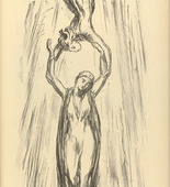 Emil Rudolf Weiss. Comforting Voice (Tr&ouml;stende Stimme)  (plate, p. 117) from the periodical Kriegszeit. K&uuml;nstlerflugbl&auml;tter, vol. 1, no. 29 (3 March 1915). 1915