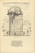 August Gaul. Idyll in the North Sea (Idyll in der Nordsee) (headpiece, p. 121) from the periodical Kriegszeit. K&uuml;nstlerflugbl&auml;tter, vol. 1, no. 30 (10 March 1915). 1915