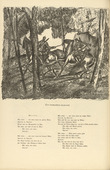Josef Bato. The Wounded Comrade (Der verwundete Kamerad) (headpiece, p. 128) from the periodical Kriegszeit. K&uuml;nstlerflugbl&auml;tter, vol. 1, no. 32 (24 March 1915). 1915