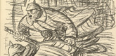 Ernst Barlach. Assault (Sturmangriff) (plate, p. 129) from the periodical Kriegszeit. K&uuml;nstlerflugbl&auml;tter, vol. 1, no. 32 (24 March 1915). 1915