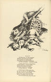 Willy Jaeckel. Przemysl (headpiece, p. 132) from the periodical Kriegszeit. K&uuml;nstlerflugbl&auml;tter, vol. 1, no. 33 (31 March 1915). 1915