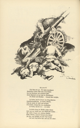 Willy Jaeckel. Przemysl (headpiece, p. 132) from the periodical Kriegszeit. K&uuml;nstlerflugbl&auml;tter, vol. 1, no. 33 (31 March 1915). 1915