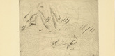 Lyonel Feininger. The Wild Agitated Sea (Das wildaufgeregte Meer). 1917