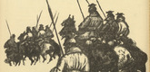 Kurt Sch&auml;fer. In the Snowstorm (Im Schneesturm) (plate, p. 138) from the periodical Kriegszeit. K&uuml;nstlerflugbl&auml;tter, vol. 1, no. 34 (7 April 1915). 1915