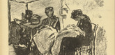 Hedwig Weiss. Women in Wartime (Frauen in der Kriegszeit) (in-text plate, p. 143) from the periodical Kriegszeit. K&uuml;nstlerflugbl&auml;tter, vol. 1, no. 36 (21 April 1915). 1915
