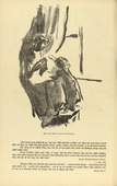 Hedwig Weiss. Women in Wartime (Wife and Child of a Sergeant) [Women in Wartime (Frau und Kind eines Unteroffiziers)] (headpiece, p. 144) from the periodical Kriegszeit. K&uuml;nstlerflugbl&auml;tter, vol. 1, no. 36 (21 April 1915). 1915