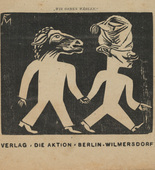 Conrad Felixm&uuml;ller. Die Aktion, vol. 11, no. 5/6. February 5, 1921