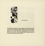 Vasily Kandinsky. Vignette next to "Hills" (Vignette bei "H&uuml;gel") (headpiece, folio 5) from Kl&auml;nge (Sounds). (1913)