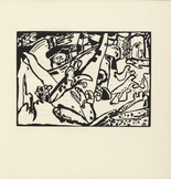 Vasily Kandinsky. Composition II (Komposition II) (plate, folio 7) from Kl&auml;nge (Sounds). (1913)