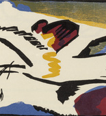 Vasily Kandinsky. Lyrical (Lyrisches)  (plate, folio 9) from Kl&auml;nge (Sounds). (1913)