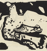 Vasily Kandinsky. Variation after Improvisation 21 (Variation nach Improvisation 21) (plate, folio 13) from Kl&auml;nge (Sounds). (1913)