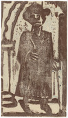 Christian Rohlfs. Strolling (Spazierg&auml;nger). (1921)