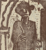 Christian Rohlfs. Strolling (Spazierg&auml;nger). (1921)