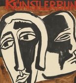 Karl Schmidt-Rottluff. Poster for the Deutscher K&uuml;nstlerbund Exhibition in Stuttgart. 1930