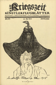 August Gaul. The Roman Eagle in May 1915 (Der r&ouml;mische Adler im Mai 1915) (in-text plate, p. 163) from the periodical Kriegszeit. K&uuml;nstlerflugbl&auml;tter, vol. 1, no. 41 (27 May 1915). 1915