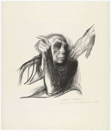 K&auml;the Kollwitz. Call of Death (Ruf des Todes) from the series Death (Tod). (c. 1937)