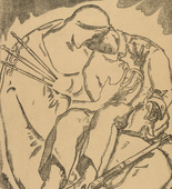 Willi Geiger. Dolorosa (plate, p. 14) from the periodical Kriegszeit. K&uuml;nstlerflugbl&auml;tter, vol. 1, no. 4 (23 Sept 1914). 1914