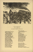Hans Meid. From the Life of a Hero (Aus einem Heldenleben) (headpiece, p. 172) from the periodical Kriegszeit. K&uuml;nstlerflugbl&auml;tter, vol. 1, no. 43 (9 June 1915). 1915