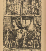 Otto Hettner. In Memory of Ludwig Frank (Dem Andenken Ludwig Franks) (plate, p. 15) from the periodical Kriegszeit. K&uuml;nstlerflugbl&auml;tter, vol. 1, no. 4 (23 Sept 1914). 1914