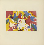 Vasily Kandinsky. Oriental (Orientalisches) (plate, folio 18) from Kl&auml;nge (Sounds). (1913)