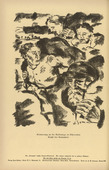 Willy Semm. Memory of the Russian Days in East Prussia (Erinnerung an die Russentage in Ostpreu&szlig;en) (plate, p. 178) from the periodical Kriegszeit. K&uuml;nstlerflugbl&auml;tter, vol. 1, no. 44 (17 June 1915). 1915